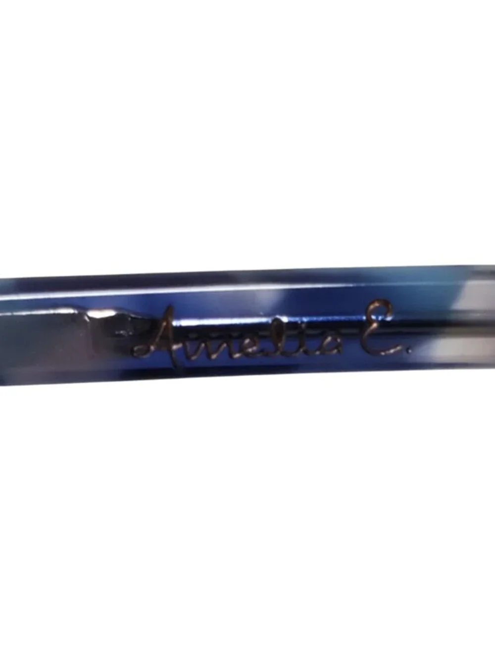 Amelia E Veronique Blue Tortoise Shell Eyeglass Frames 35-002341 / 50-20-145
